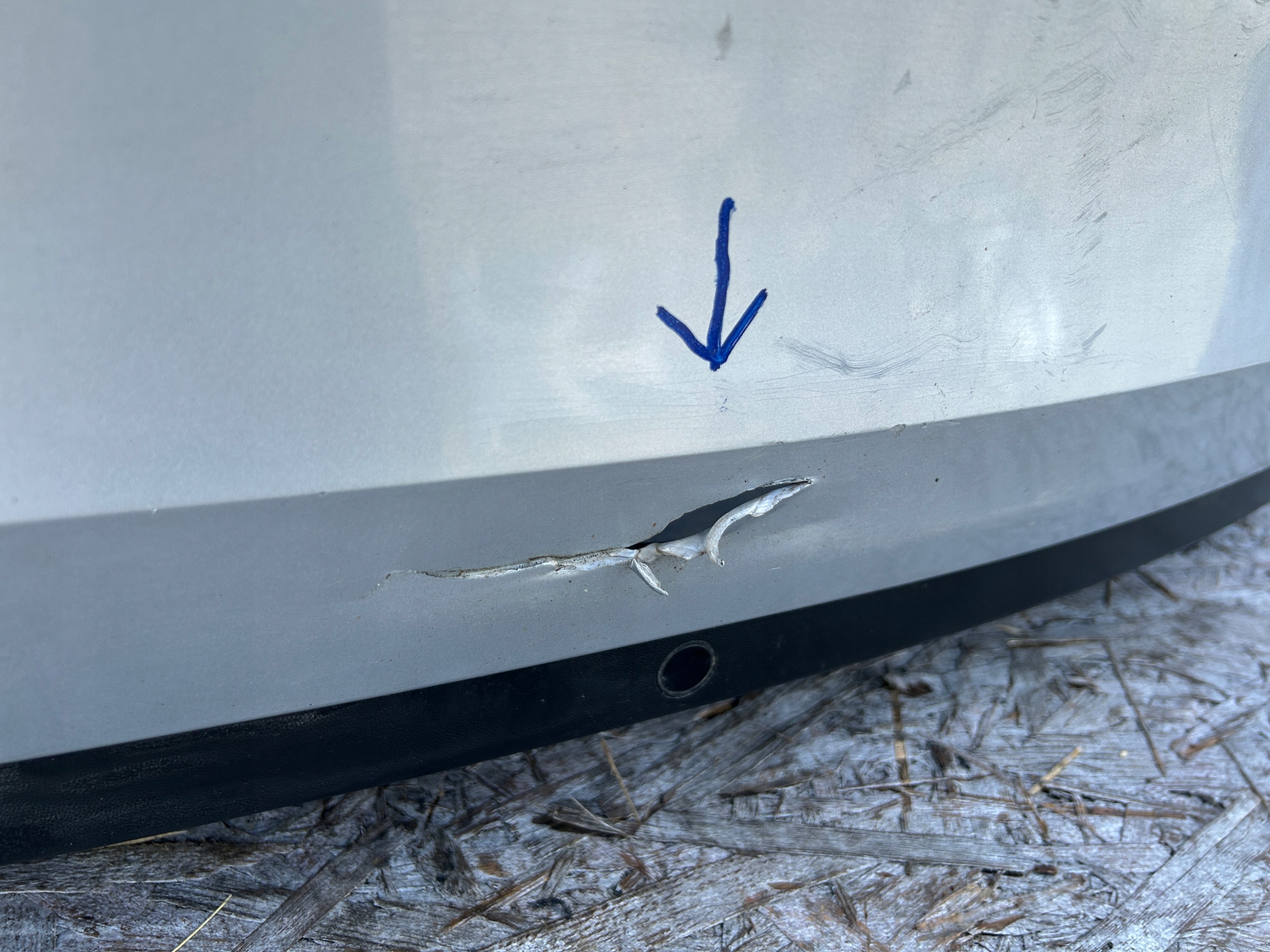 bumper rear part rear complete PDC SKODA OCTAVIA III KOMBI 12