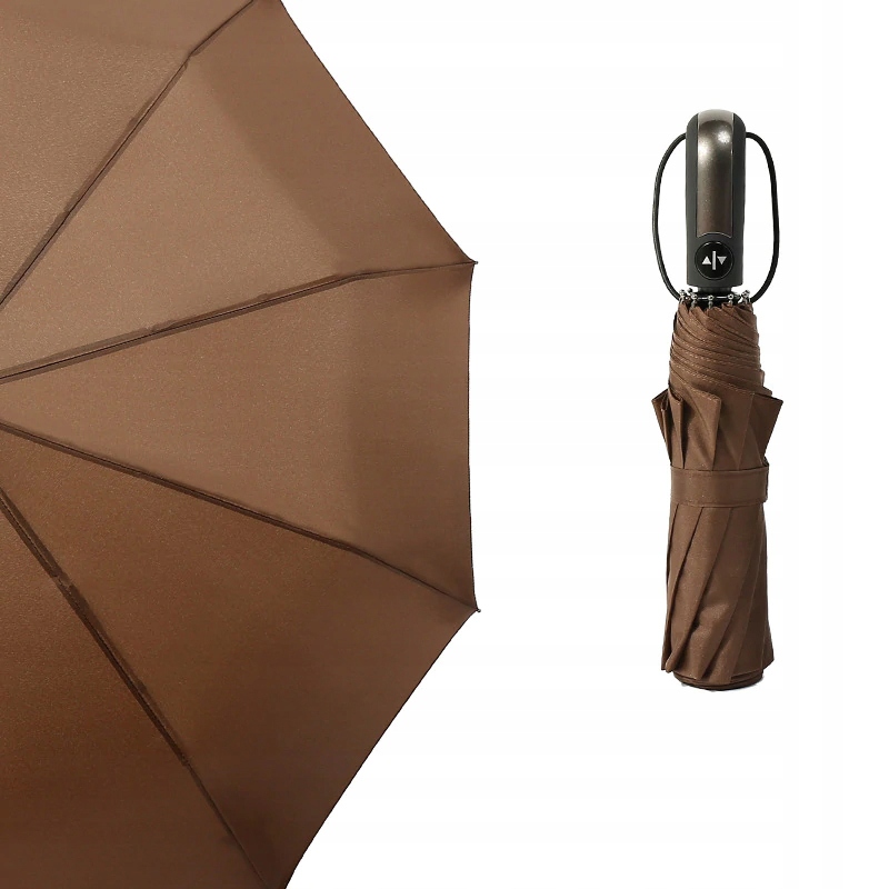 Porządny parasol parasolka automaty unisex składana włókno lekka pokrowiec