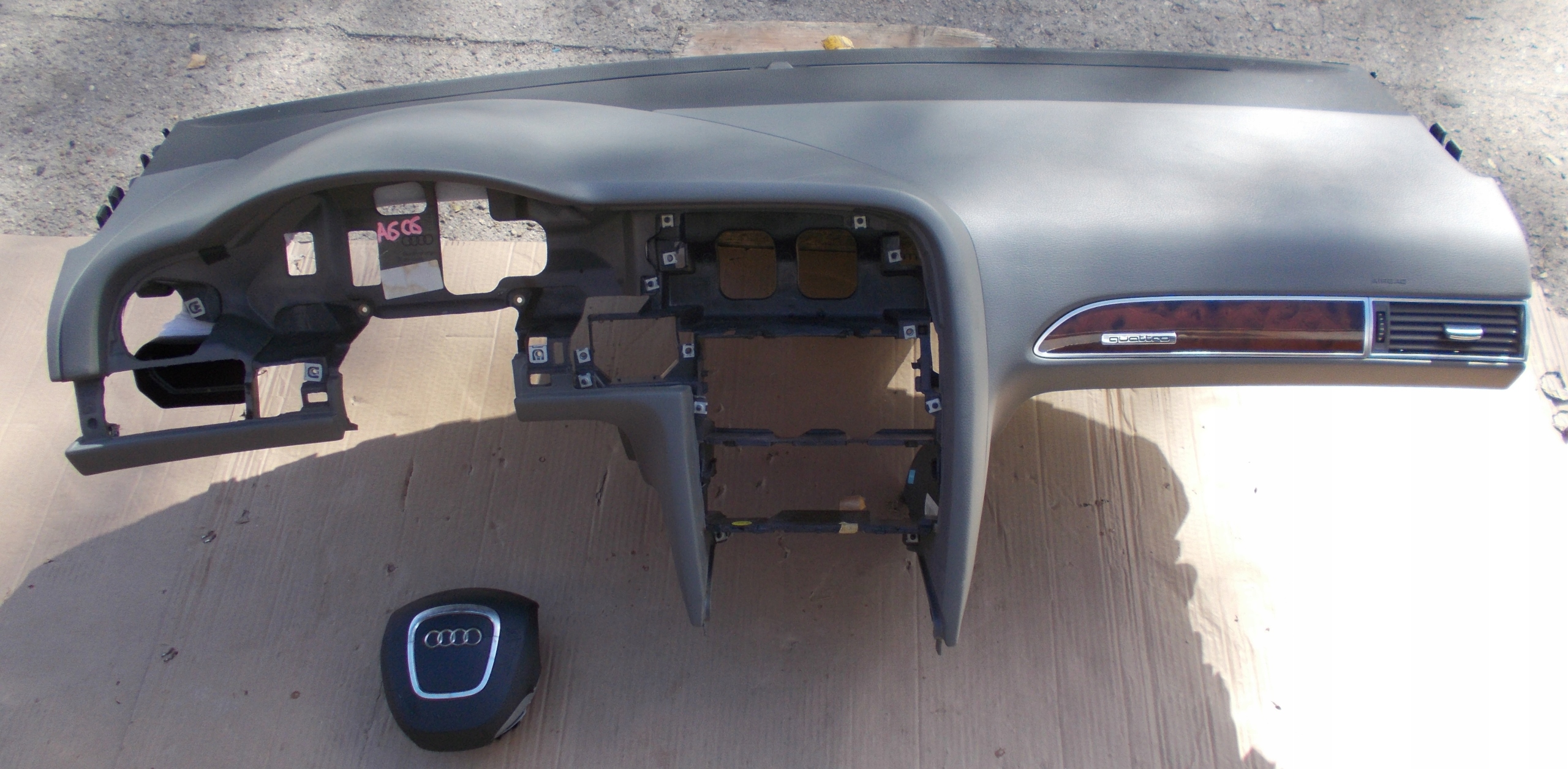 AUDI A6 C6 dashboard console airbag original EU