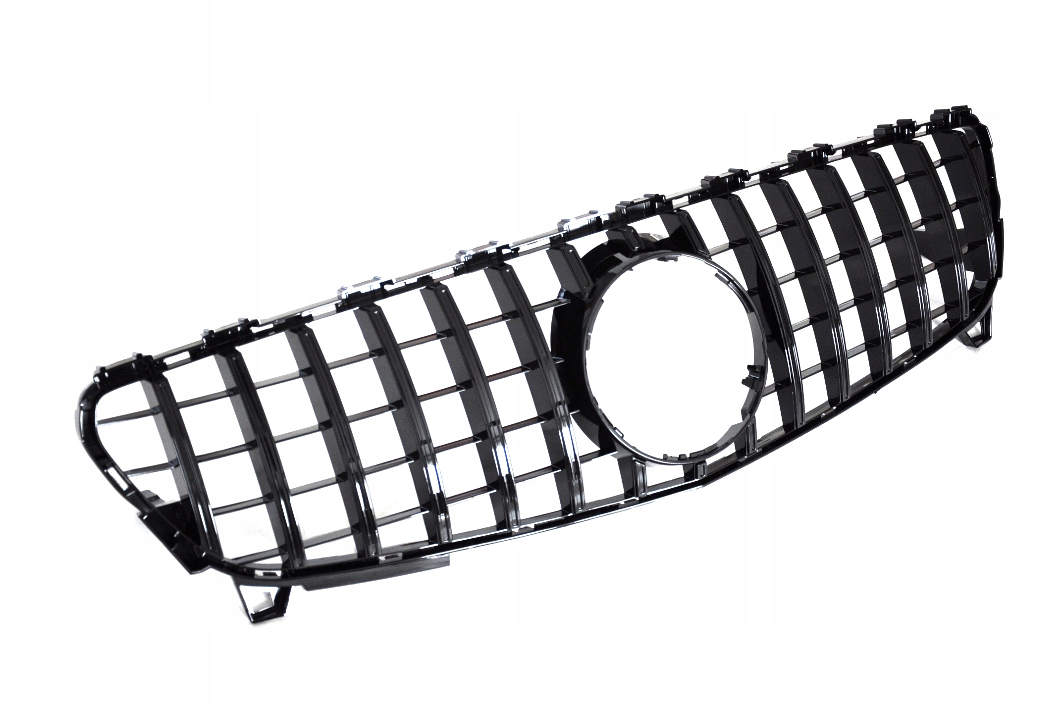 Maska chladiče Mercedes W176 lift 2016-2018 Panamericana maska Gt Amg černá