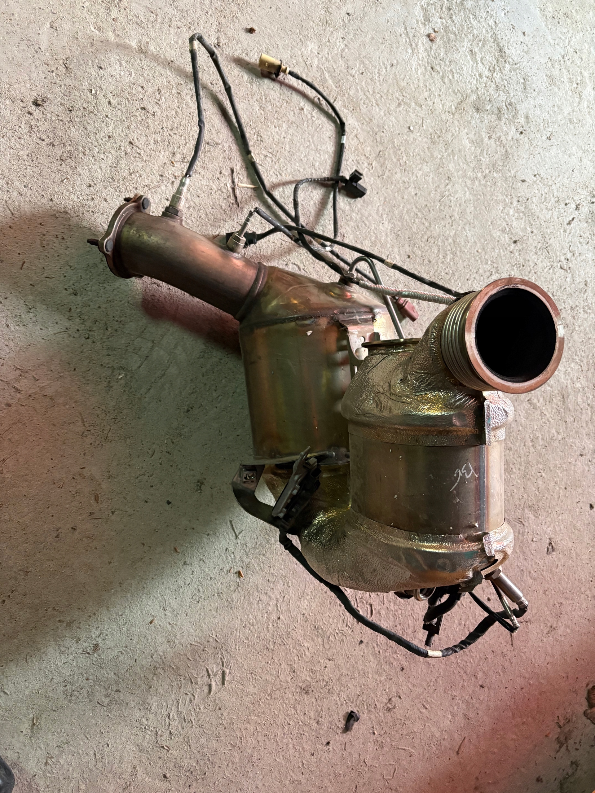 DPF катализатор Audi 4.0 tdi SQ7 4M0131703AB 4M0137656