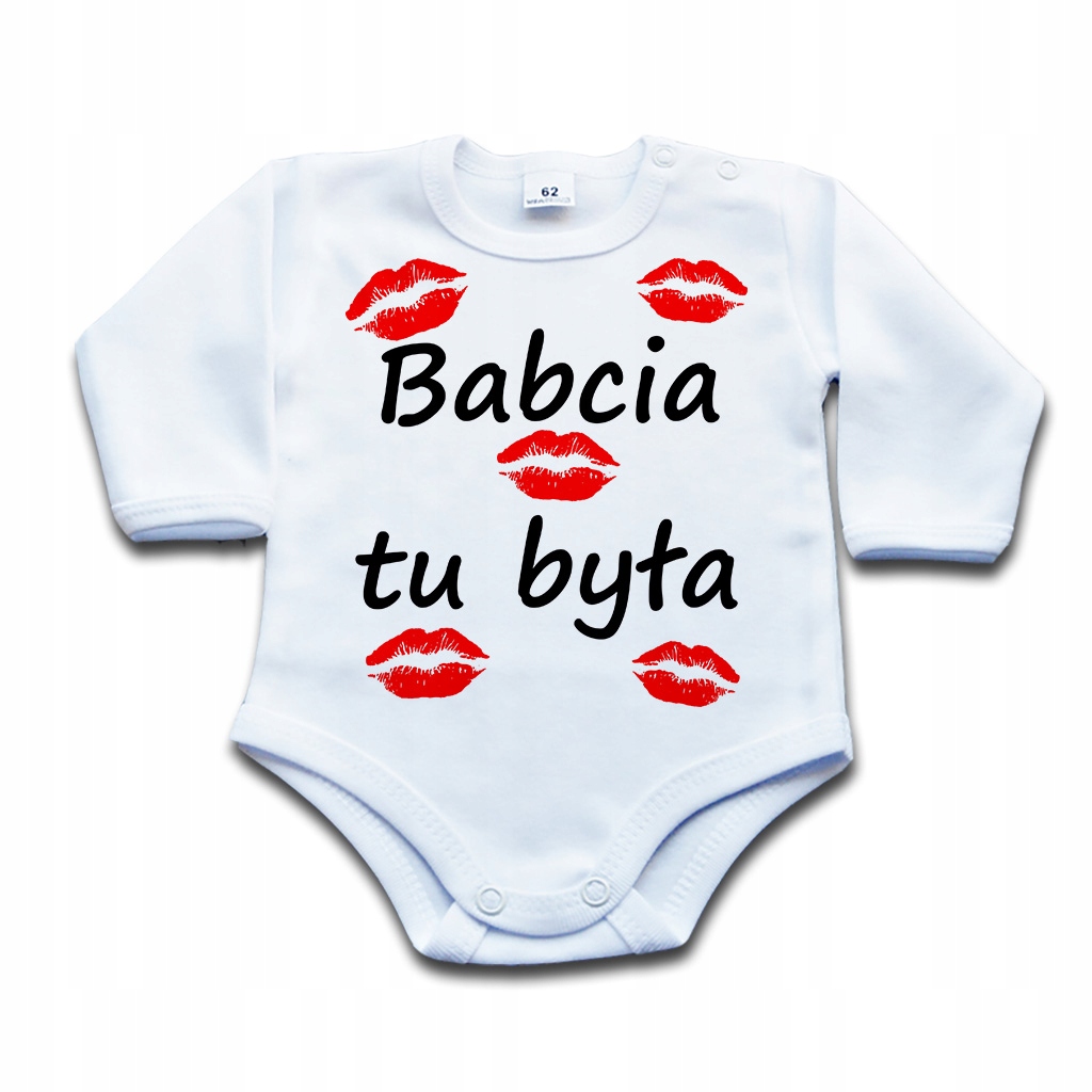 

Babcia tu była Body niemowlęce 62 dł