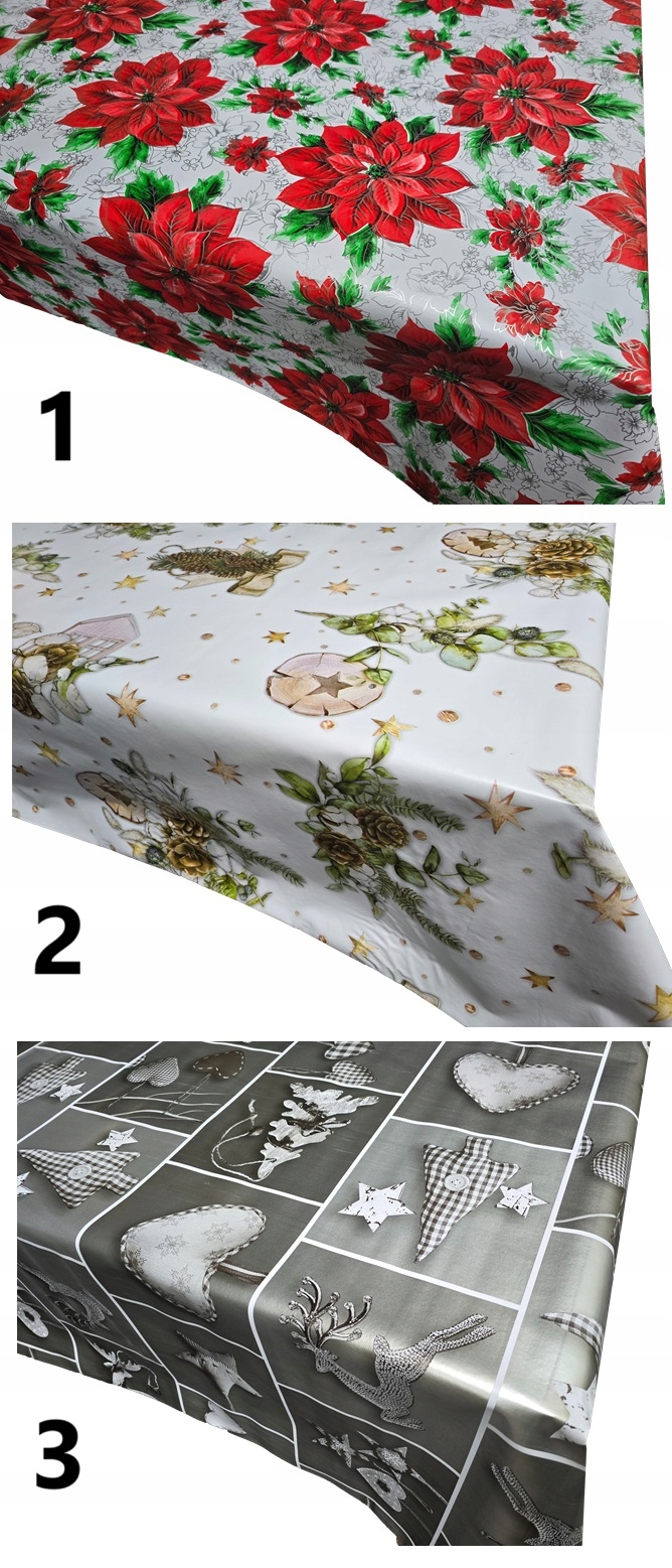 OBRUS CERATA ŚWIĄTECZNA DUŻY WYBÓR 100x140 ŚWIĘTA Marka inna