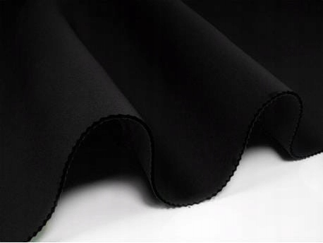 Látka Pěna Neopren 50x135cm Černá 4.5mm