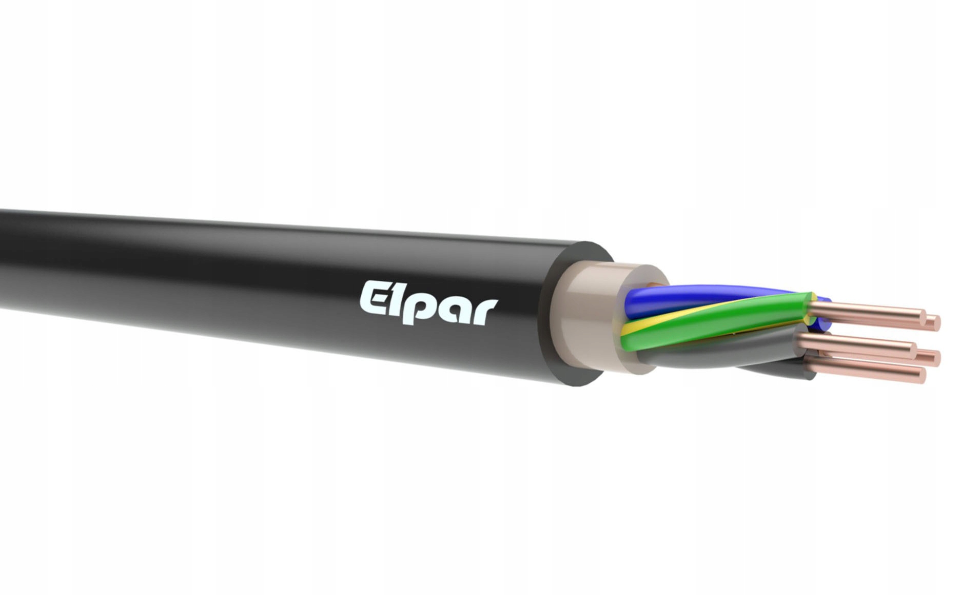 Przewód Kabel Prądowy Ziemny Yky 4x2,5 06/1kV Elpar 100M