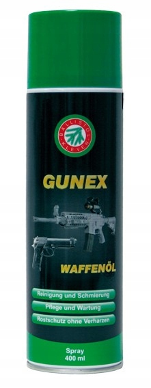 Olej Gunex do konserwacji broni Spray 400ml
