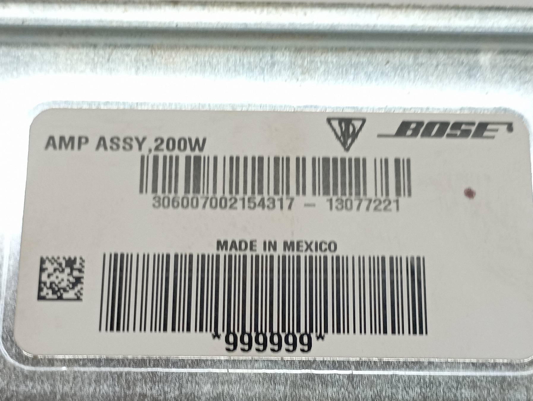 verstärker BOSE AUDIO 13077221 Porsche Cayenne II (2010-2017)