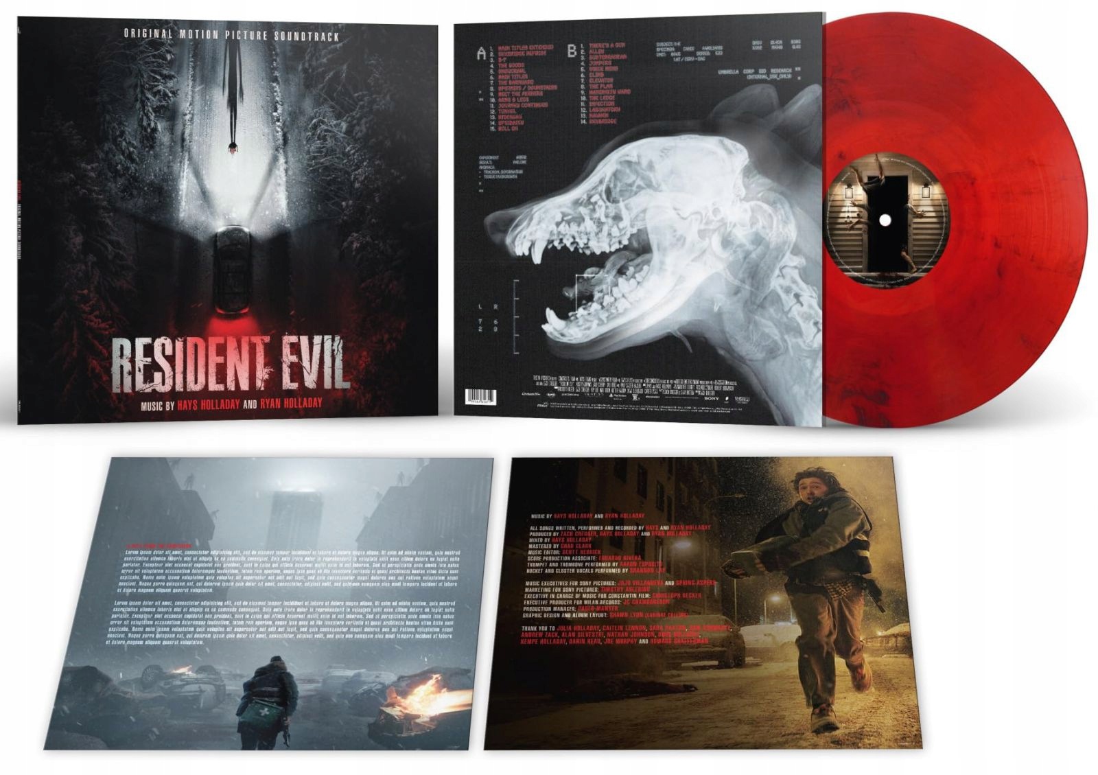 Resident Evil Soundtrack (hays Holladay+ryan Holladay) [winyl]