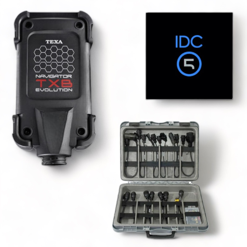 TEXA TXB Evolution MARINE Zestaw interfejs kable oprogramowanie IDC5