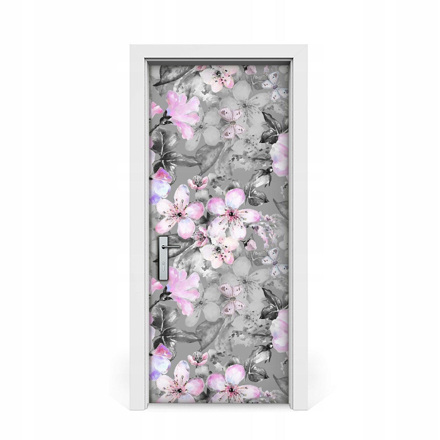 

Fototapeta na drzwi Różowe kwiaty 85x205