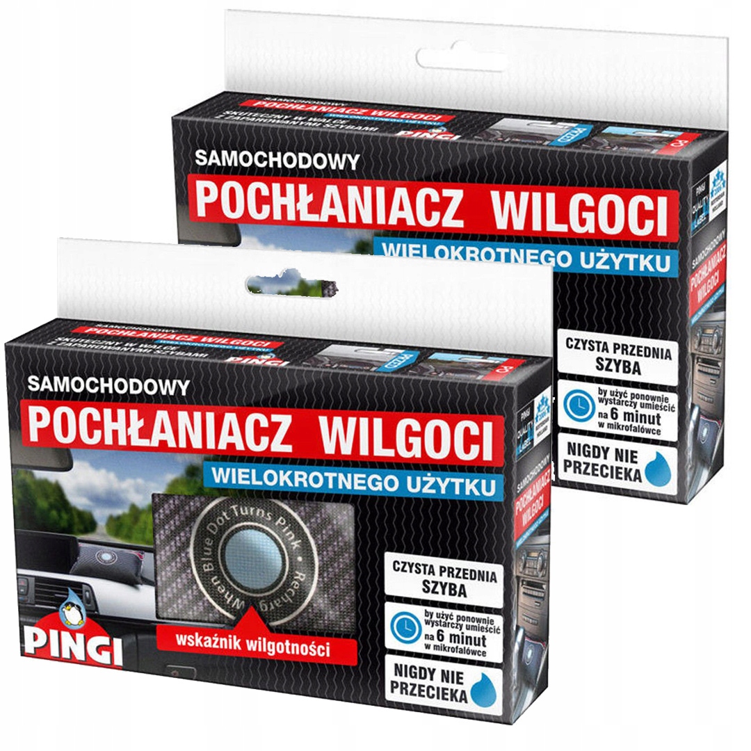 

2x Pochłaniacz Wilgoci Osuszacz Samochodu Auta XXL