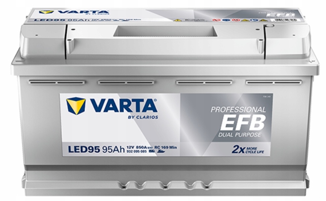 Batéria 95AH 850A 12V Varta Professional Dual Purpose Ef