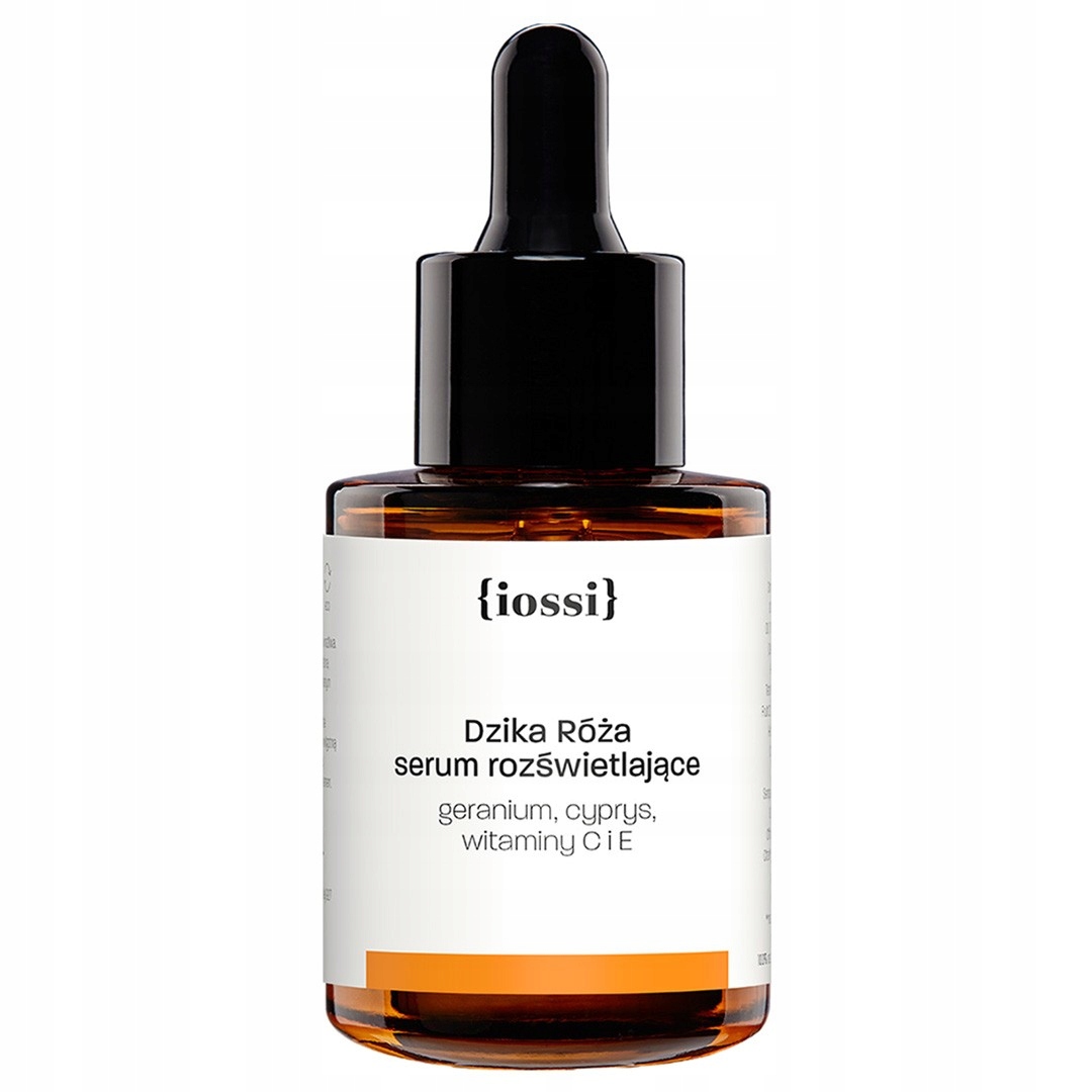 Iossi Sérum na obličej Šípková Růže, Cypřiš, Geranium Vitamíny E a C 30 ml