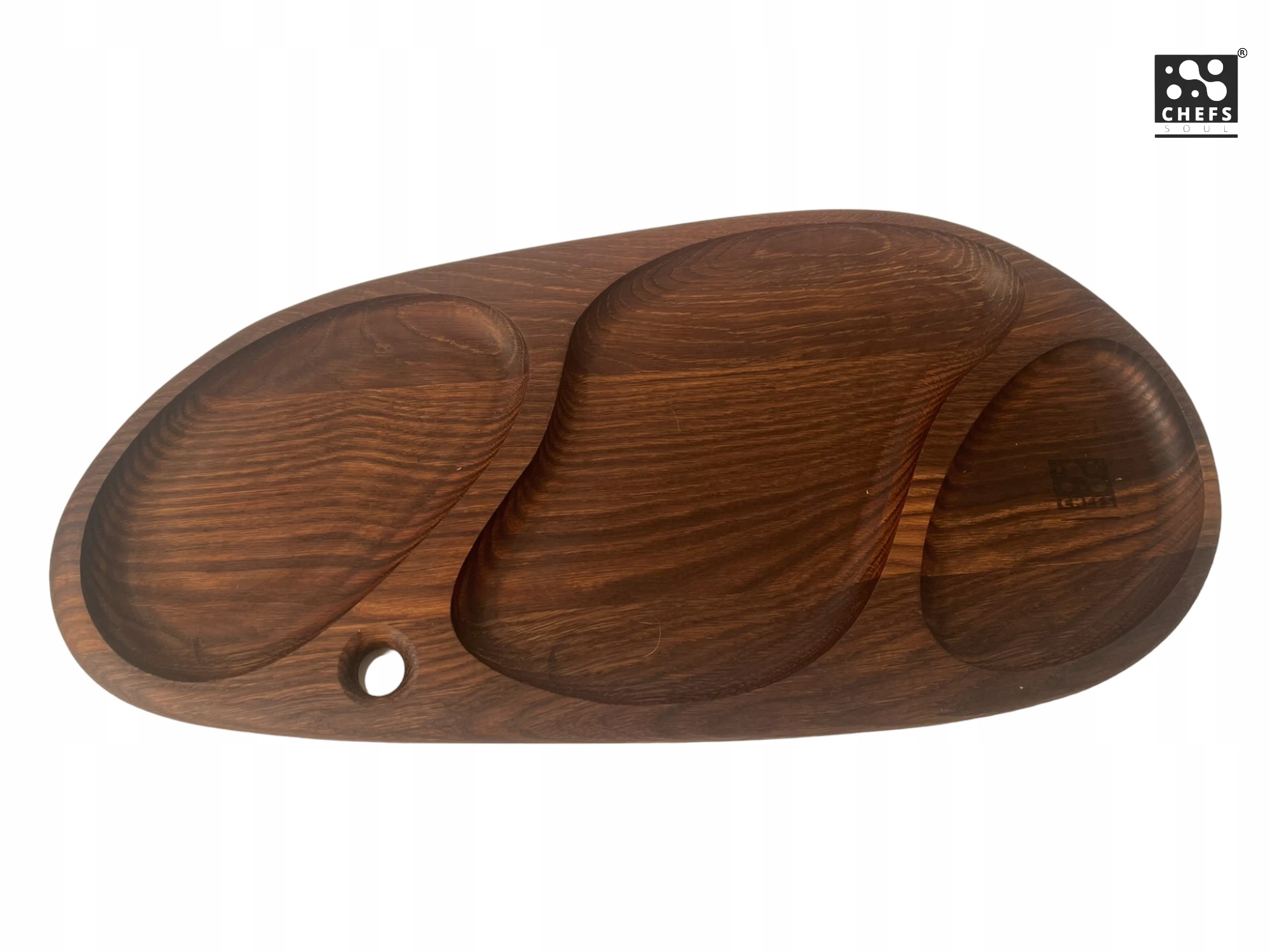 Chefs Soul Bizet Dubový servírovací tác 53x25cm (CS-BI53)
