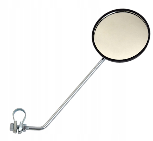 LUSTERKO ROWEROWE NA KIEROWNICĘ DŁUGIE OKRĄGŁE Montaż kierownica