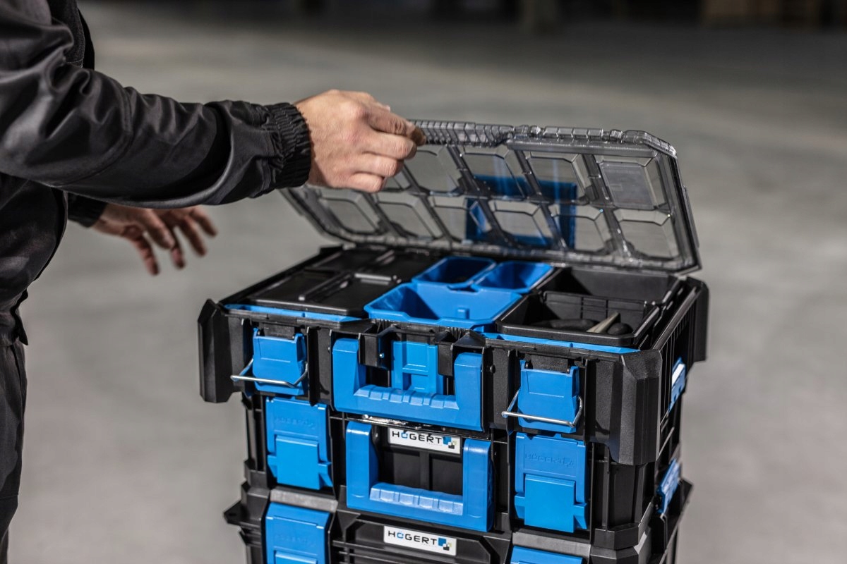 HOGERT ORGANIZER MODUŁOWY SKRZYNKA NARZĘDZIOWA Rodzaj skrzynka do przenoszenia