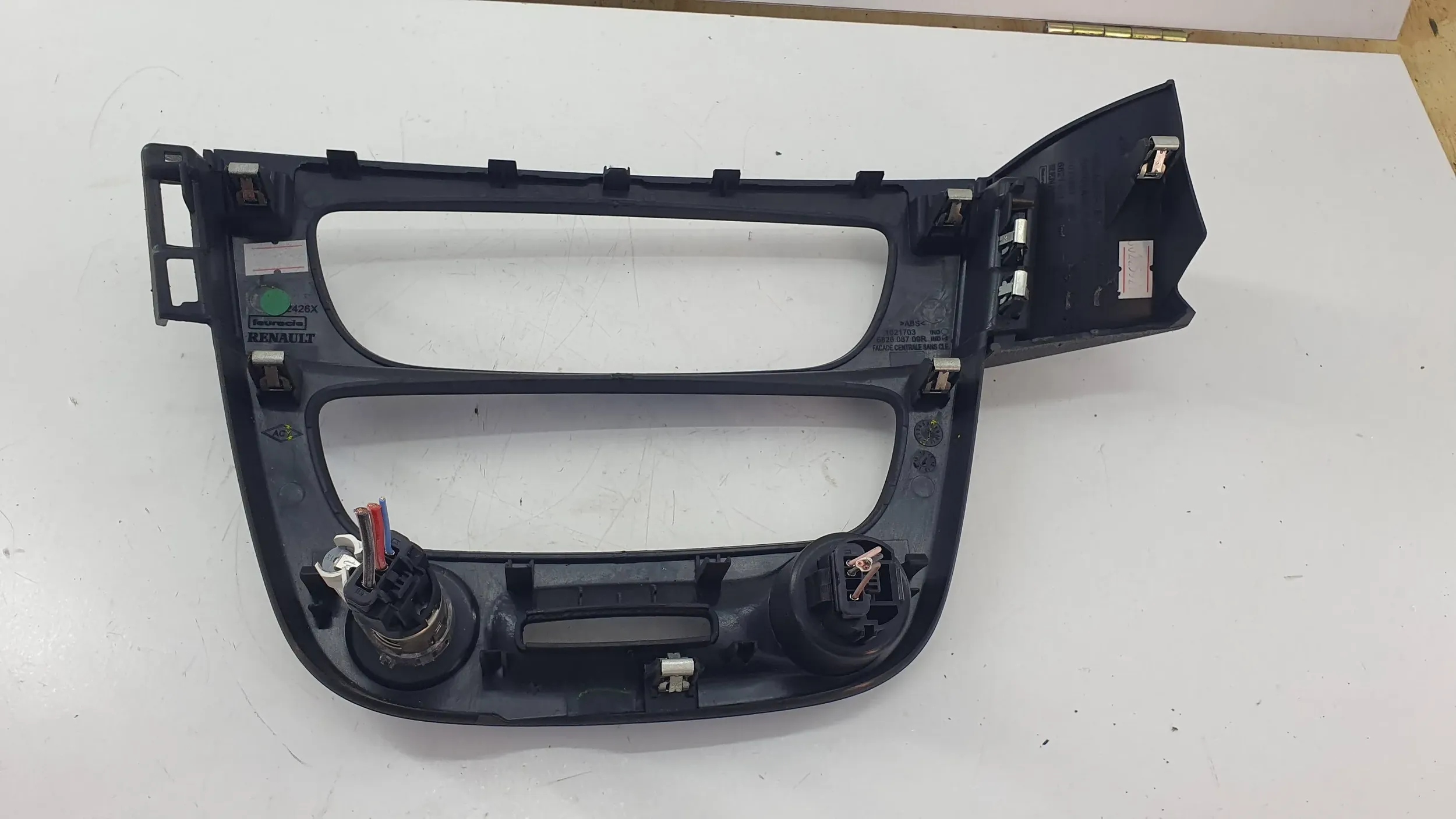 Renault Fluence Blende Abdeckung RAHMEN panelu klimaanlage radia Schalter start stop