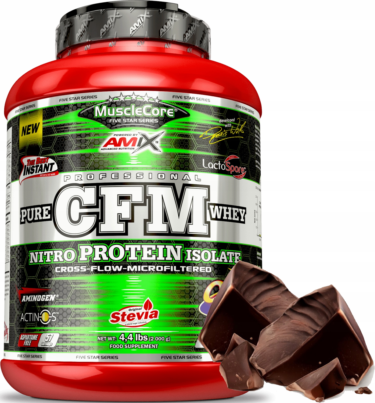 Amix Cfm Pure Whey Protein Isolate 1000g Izolát