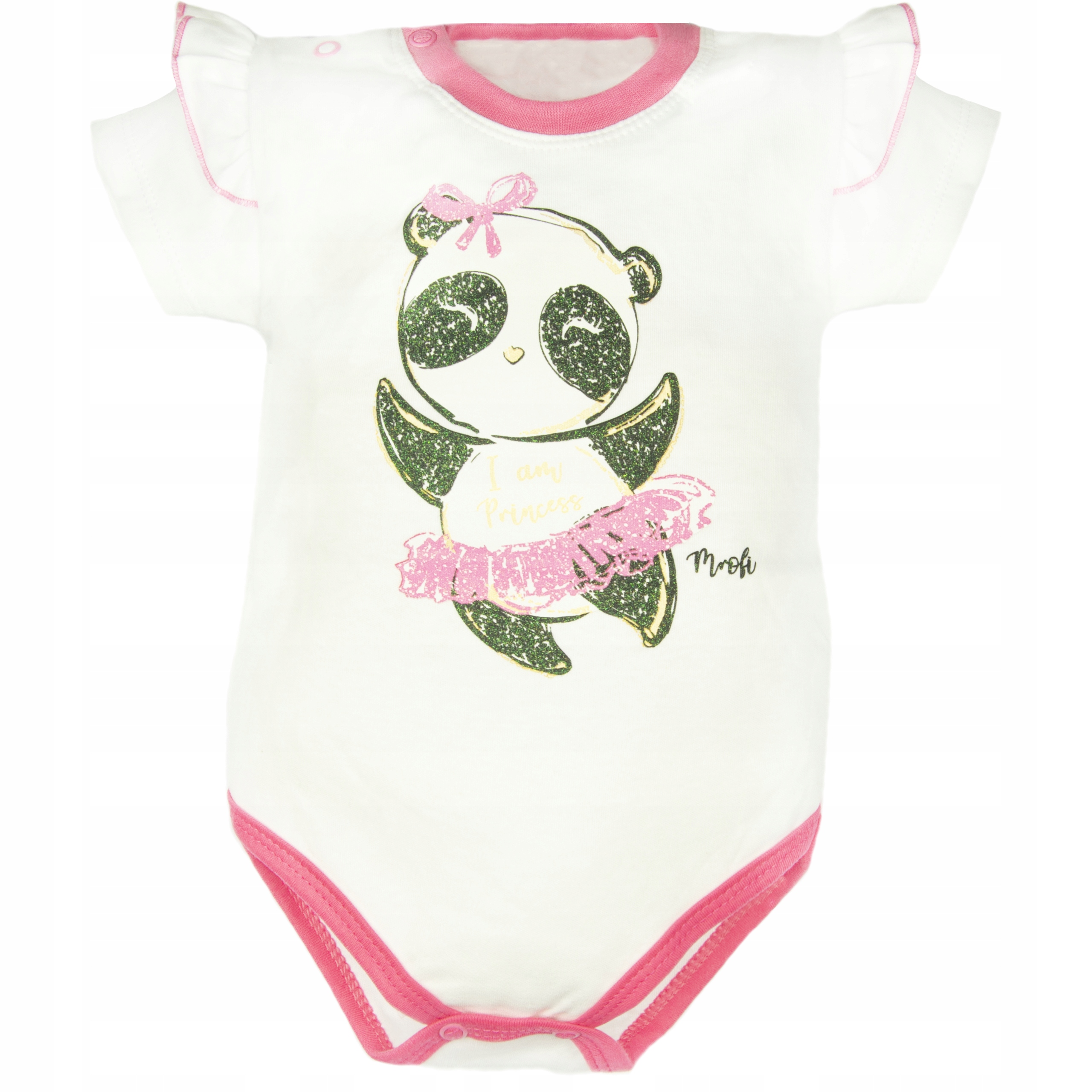 

Body krótki rękaw Panda 68 dla dziewczynki