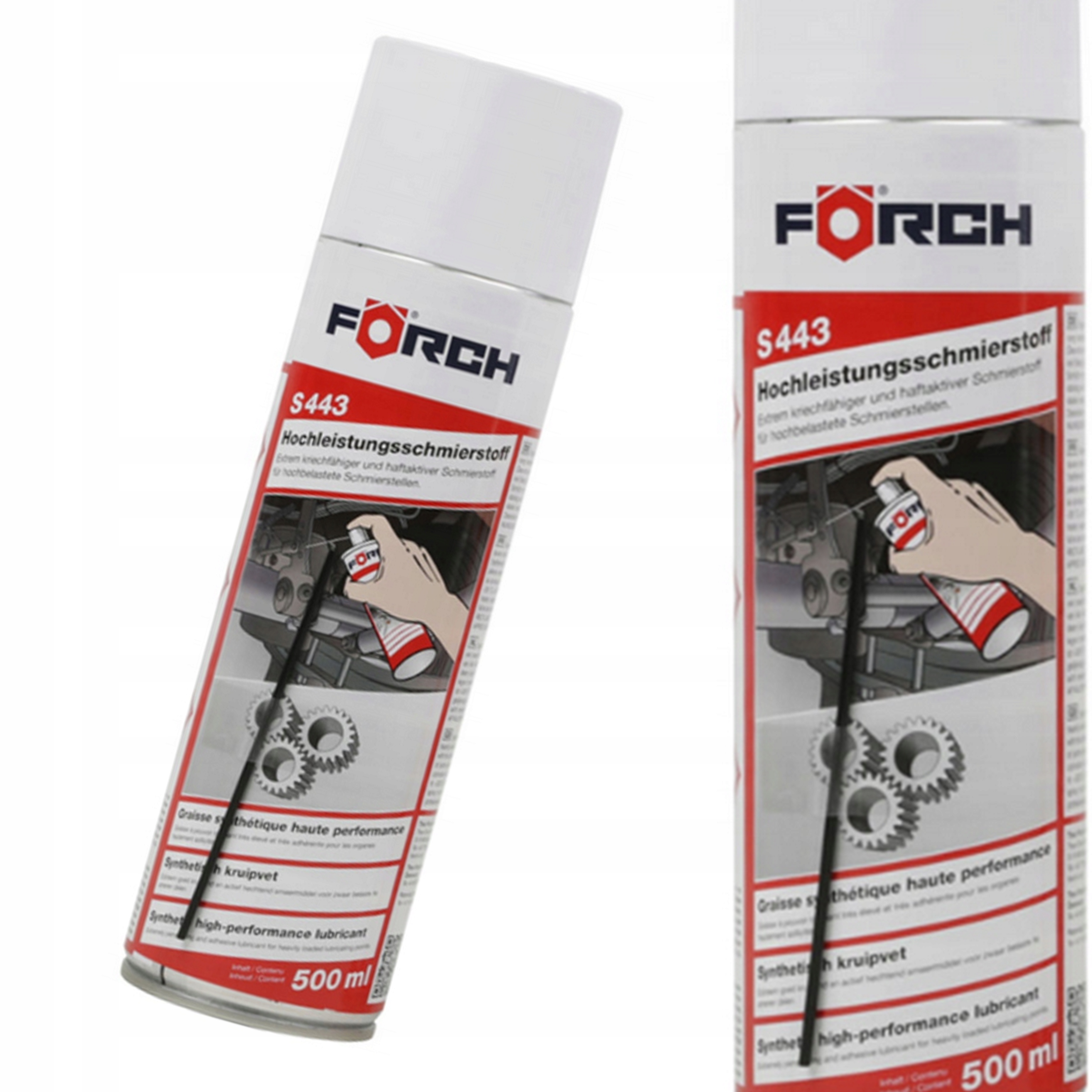 Wysokowydajny syntetyczny smar Forch S443 500ml
