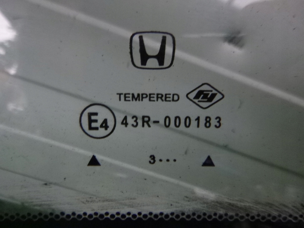 CIVIC IX 11-17 KOMBI window bodywork left rear part OE