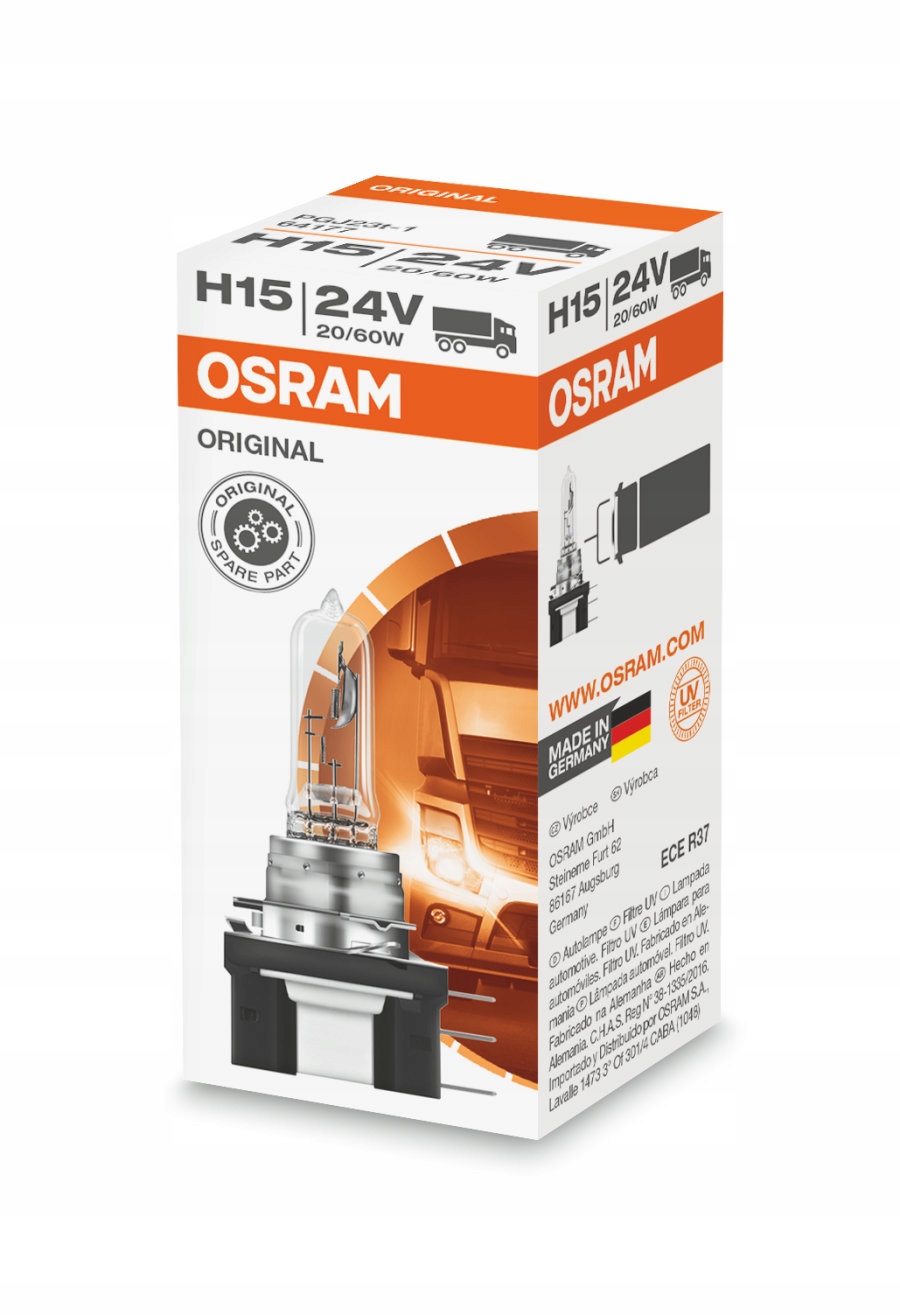 Žiarovka H15 24V 20 60W PGJ23t-1 Original 24V Osram Osram 64177 Osram