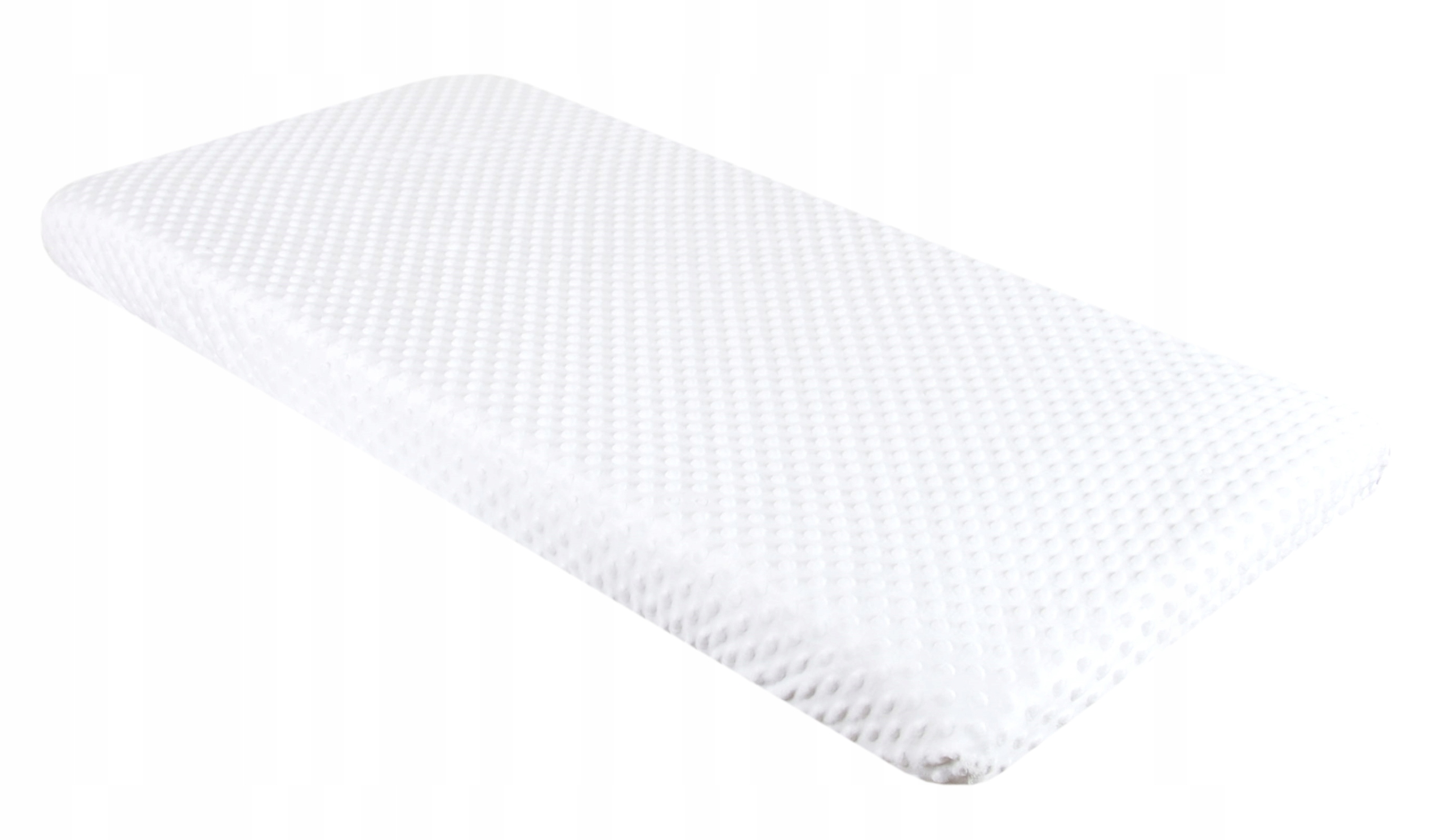 BabyLux Prześcieradło Z Gumką Minky 120x200 Białe