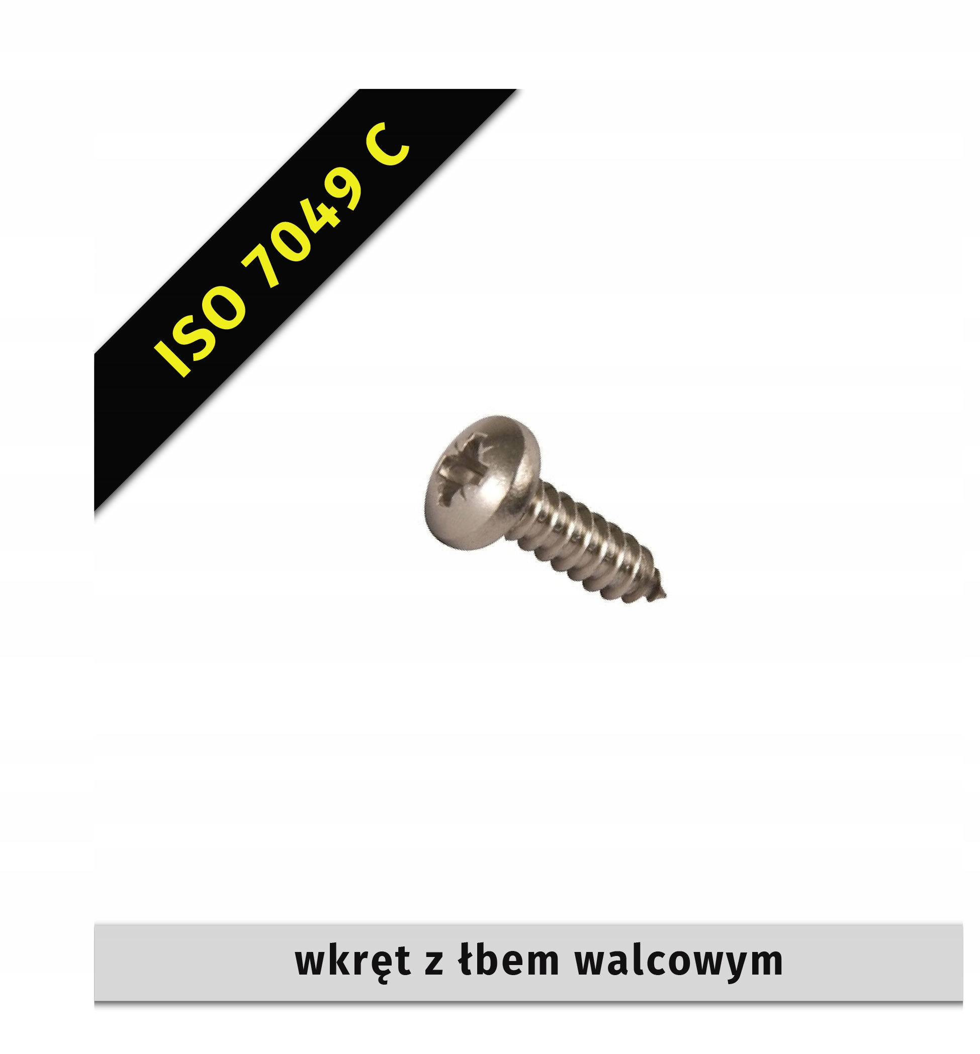 

Blachowkręt H St 6,3x25-A2 Iso 7049 C 100 szt.