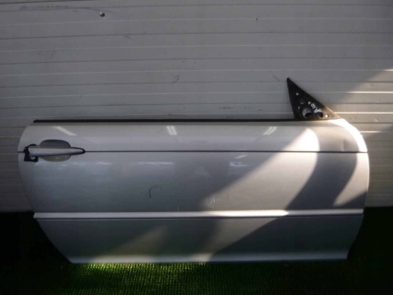 BMW E46 COUPE CABRIO DRZWI PRAWE PRZÓD TITANSILBER