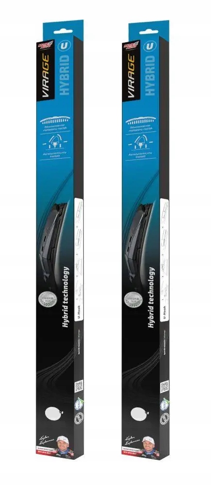 

Komplet Wycieraczki Hybrydowe Virage Corolla E18