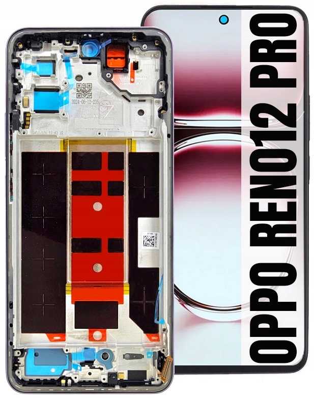 Displej Pro Oppo RENO12 Pro CPH2629 Oled Displej Rámeček