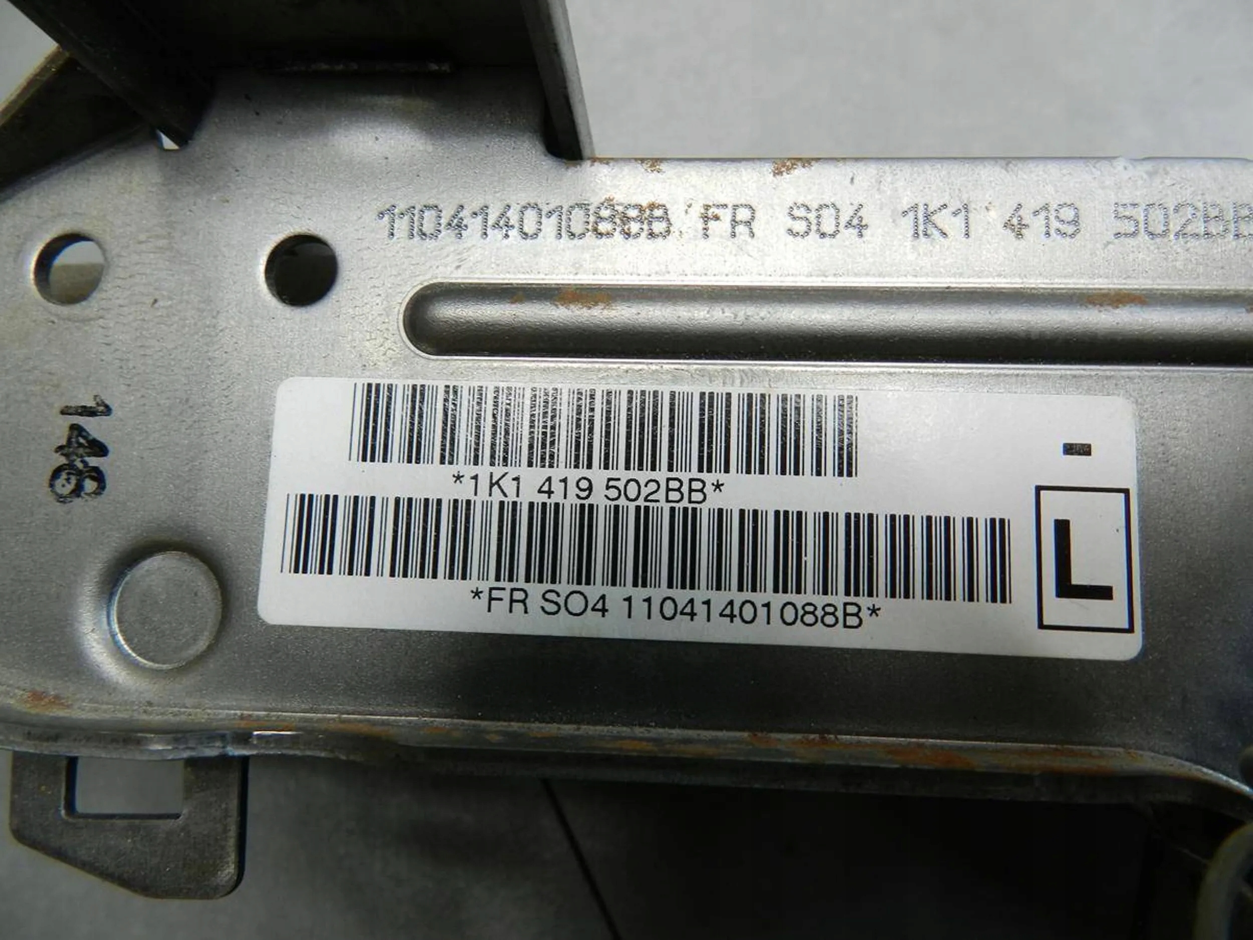 Volkswagen Eos part steering rod steering wheel, 1K1419502BB
