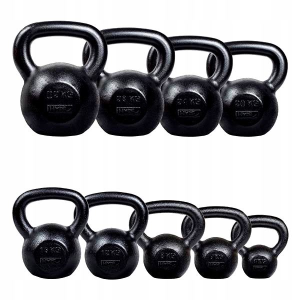 10KG KETTLEBELL ŻELIWNY HANTLA KULA ODWAŻNIK PROUD Marka AbarQs