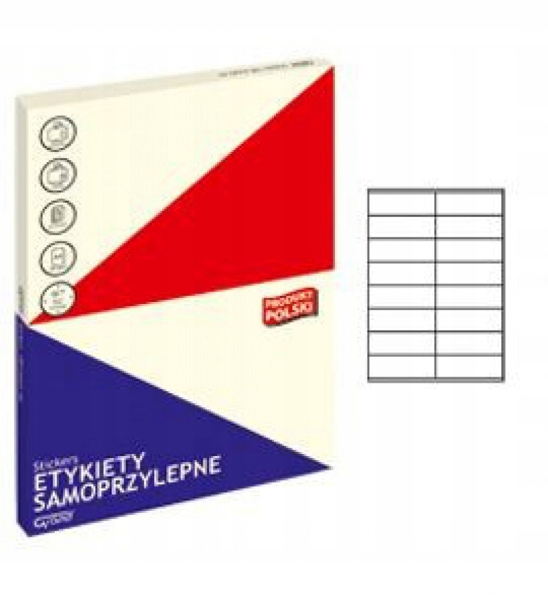 PAPIER SAMOPRZYLEPNY ETYKIETY SAMOPRZYLEPNE ARKUSZ