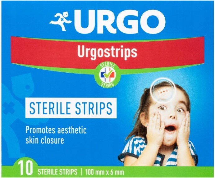 

Urgostrips paski plastry do zamykania ran 10 sztuk