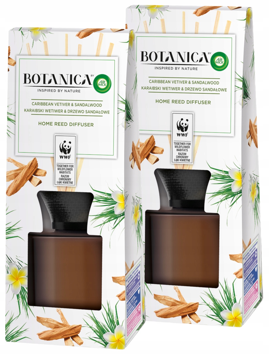 

Air Wick Botanica Patyczki zapachowe Wetiwer 160ml
