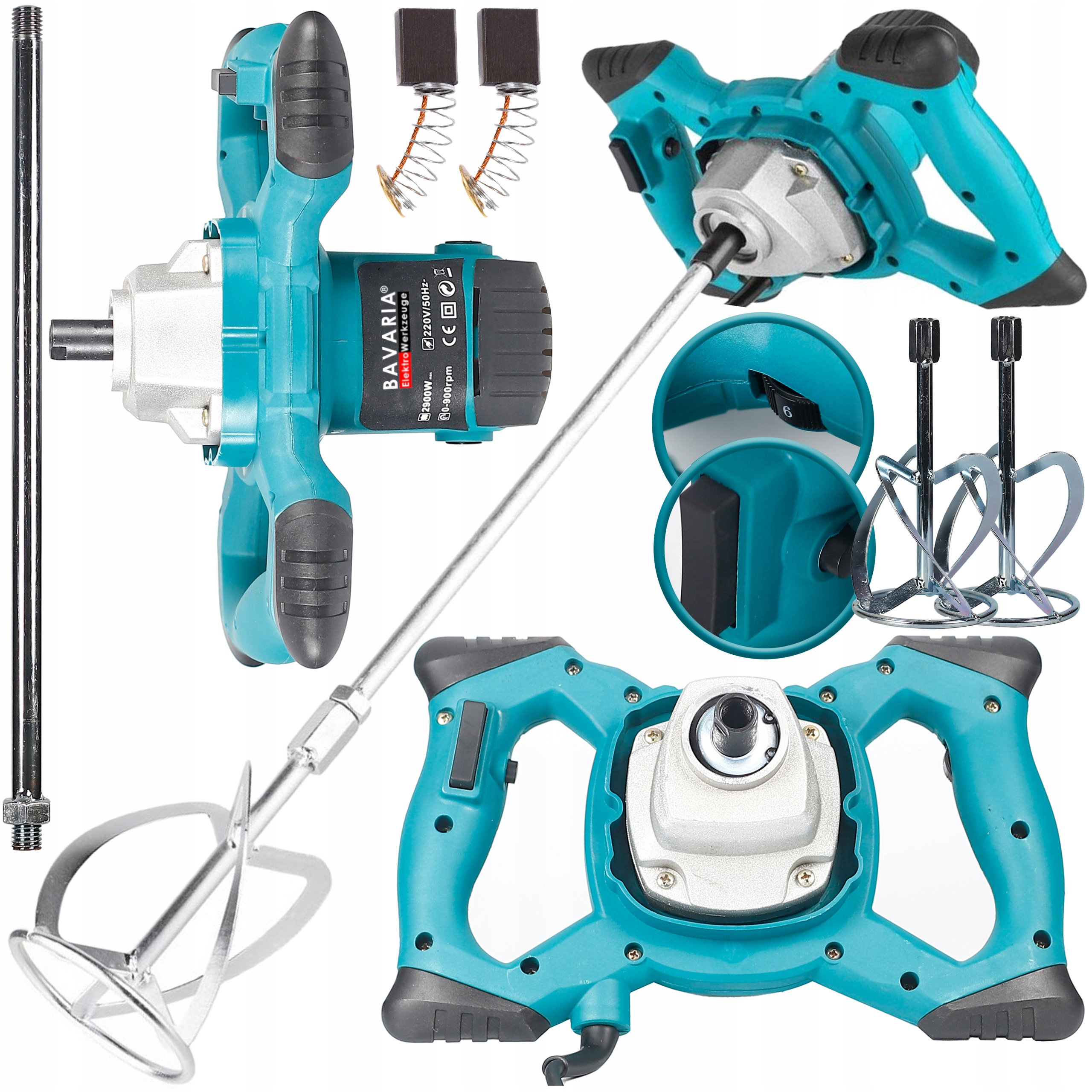 Elektrické Míchadlo Na Lepidlo Sádrových Barev Betonu Míchadla Sada