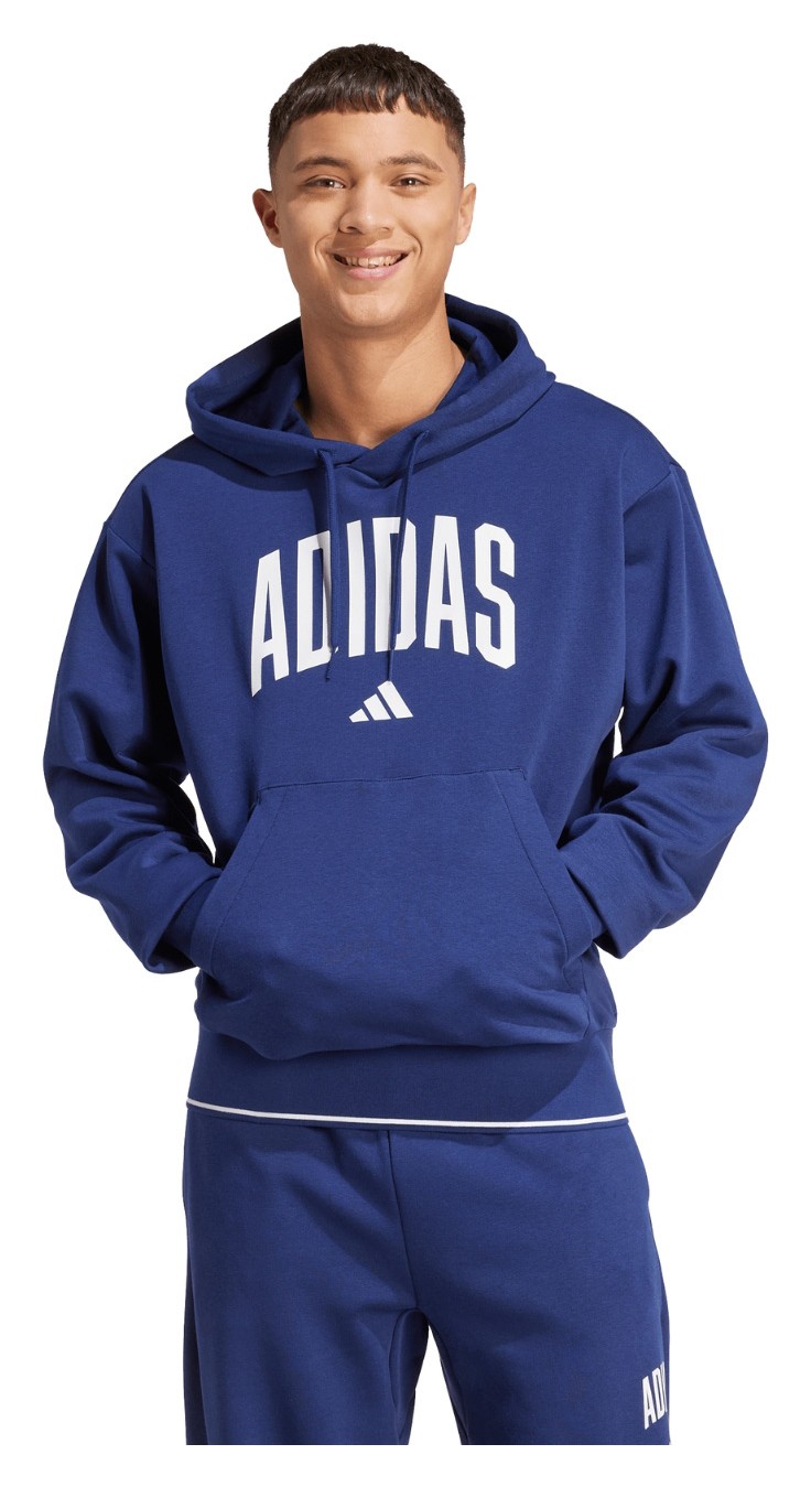 Mikina Adidas Collegiate Hoodie Tmavě Modrá KC3874 vel. L