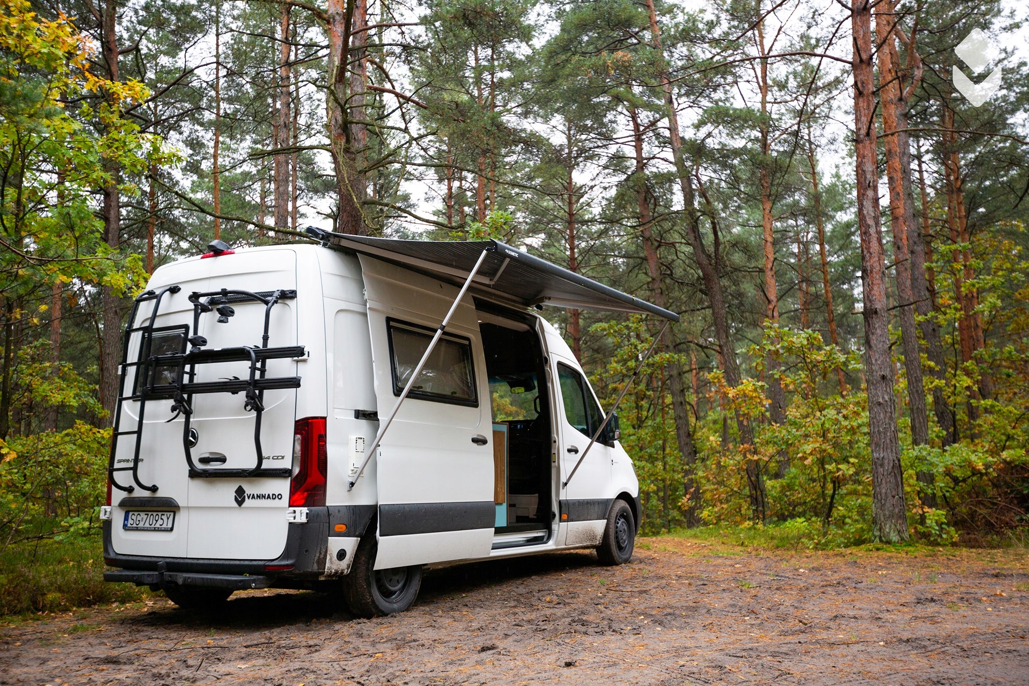 WZDRT-A-L-H-01 - Лестница для Ducato Sprinter Crafter 121 см