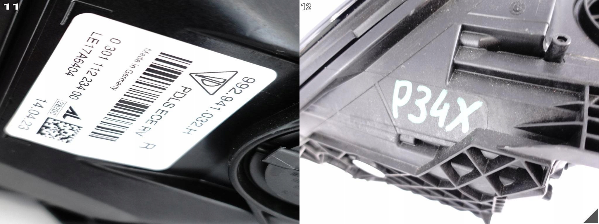 PORSCHE 911 992 20- light PDLS FULL LED right front EUROPA 992941032H