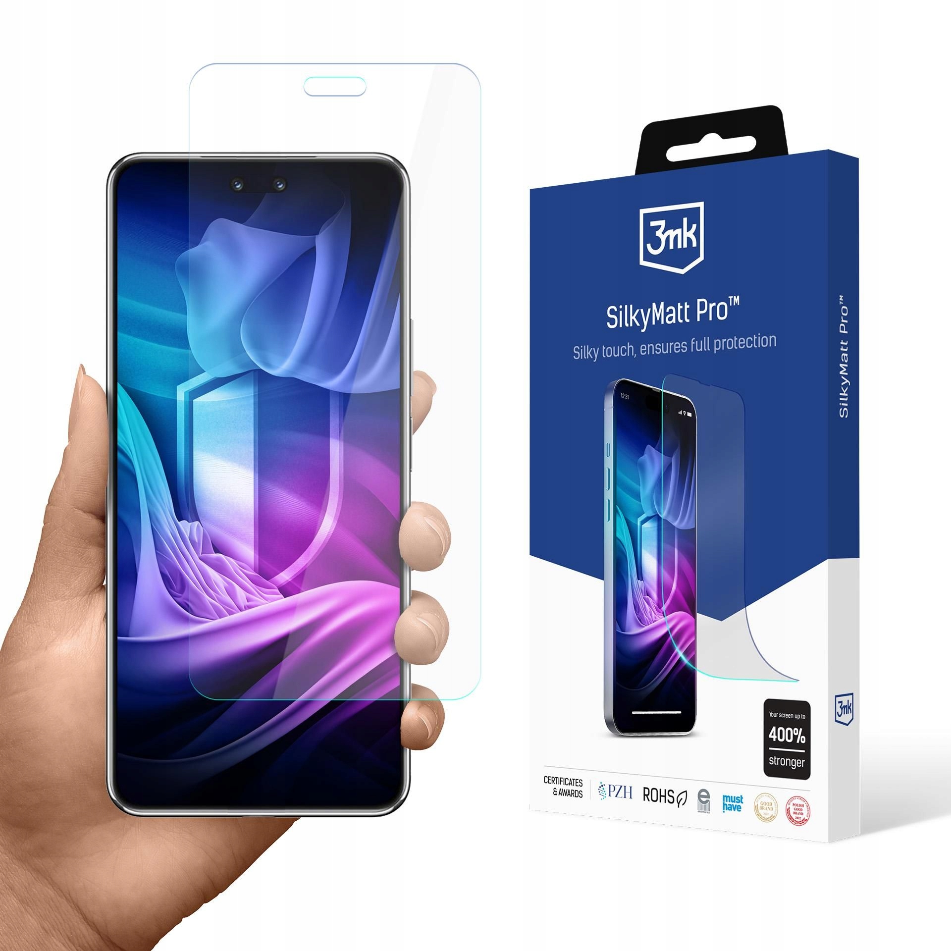 Matowa folia ochronna na ekran do Huawei Nova 14 Pro 3mk Silky Matt Pro