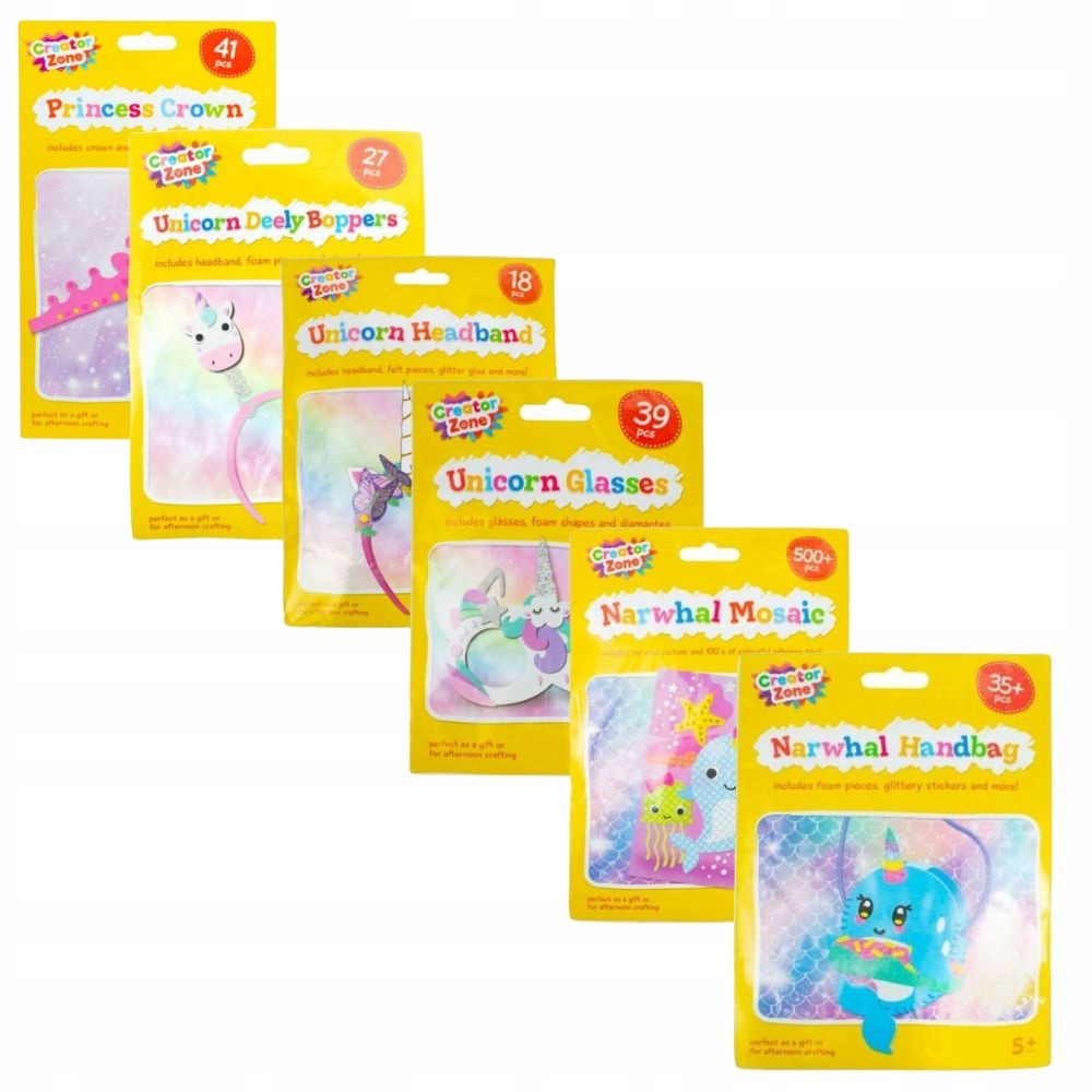 DIY zestaw kreatywny dla dziewczynki zrób to sam