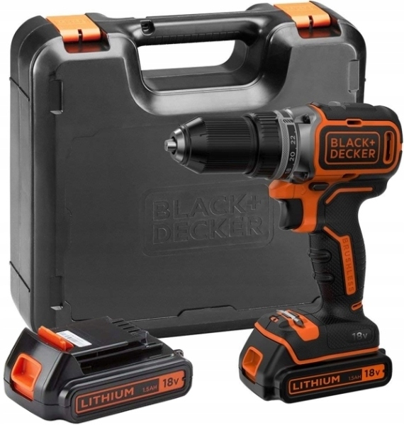 Bd Wkrętarka 18V BL186KB 52Nm 2x1,5Ah Bl