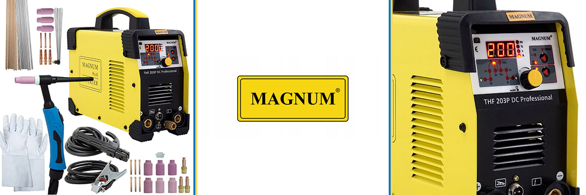 Spawarka TIG Magnum THF 203 DC MMA inwertorowa HF Model THF 203P