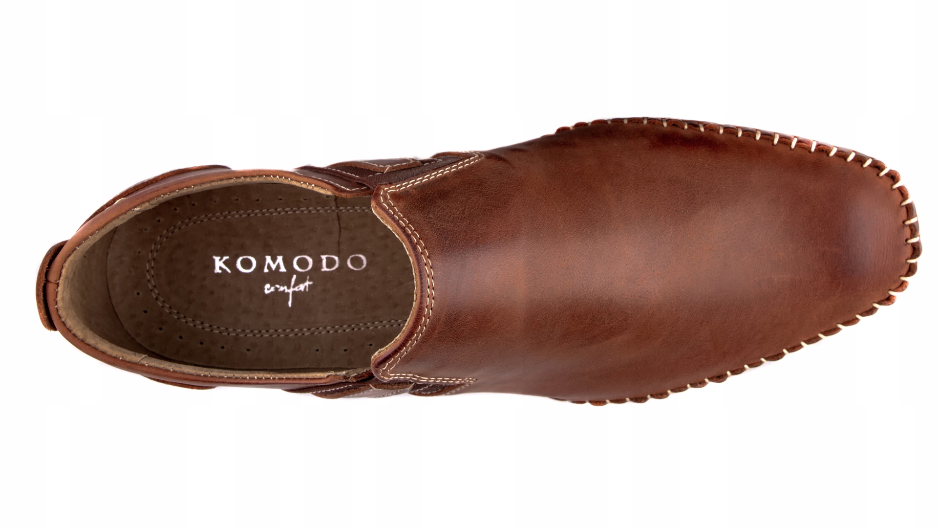 Mokasyny męskie POLSKIE buty skórzane szyte 43 Rozmiar 43