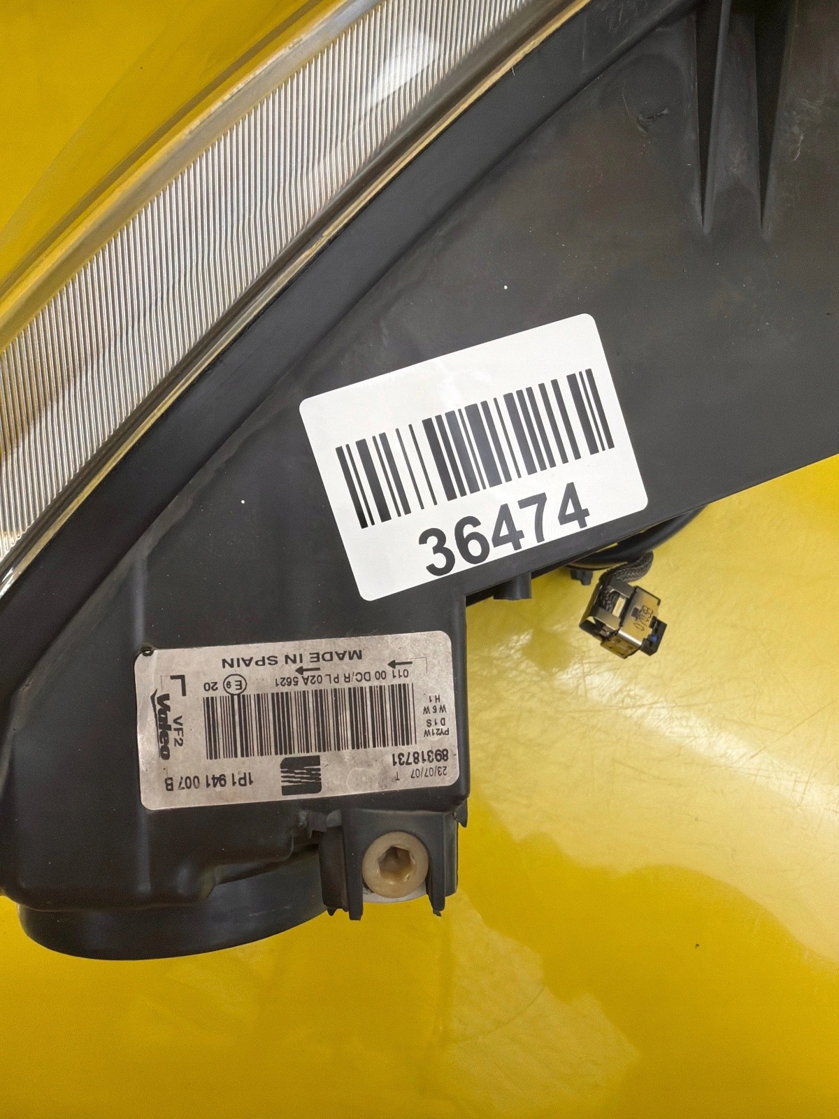 light left Seat Leon II Altea Xenon positioning 1P1941007B