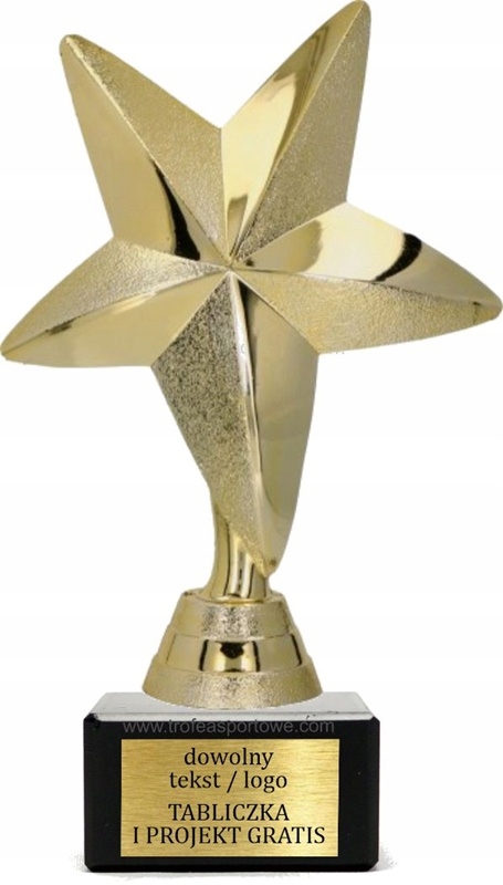 

piękna statuetka Gwiazda 16cm +grawer