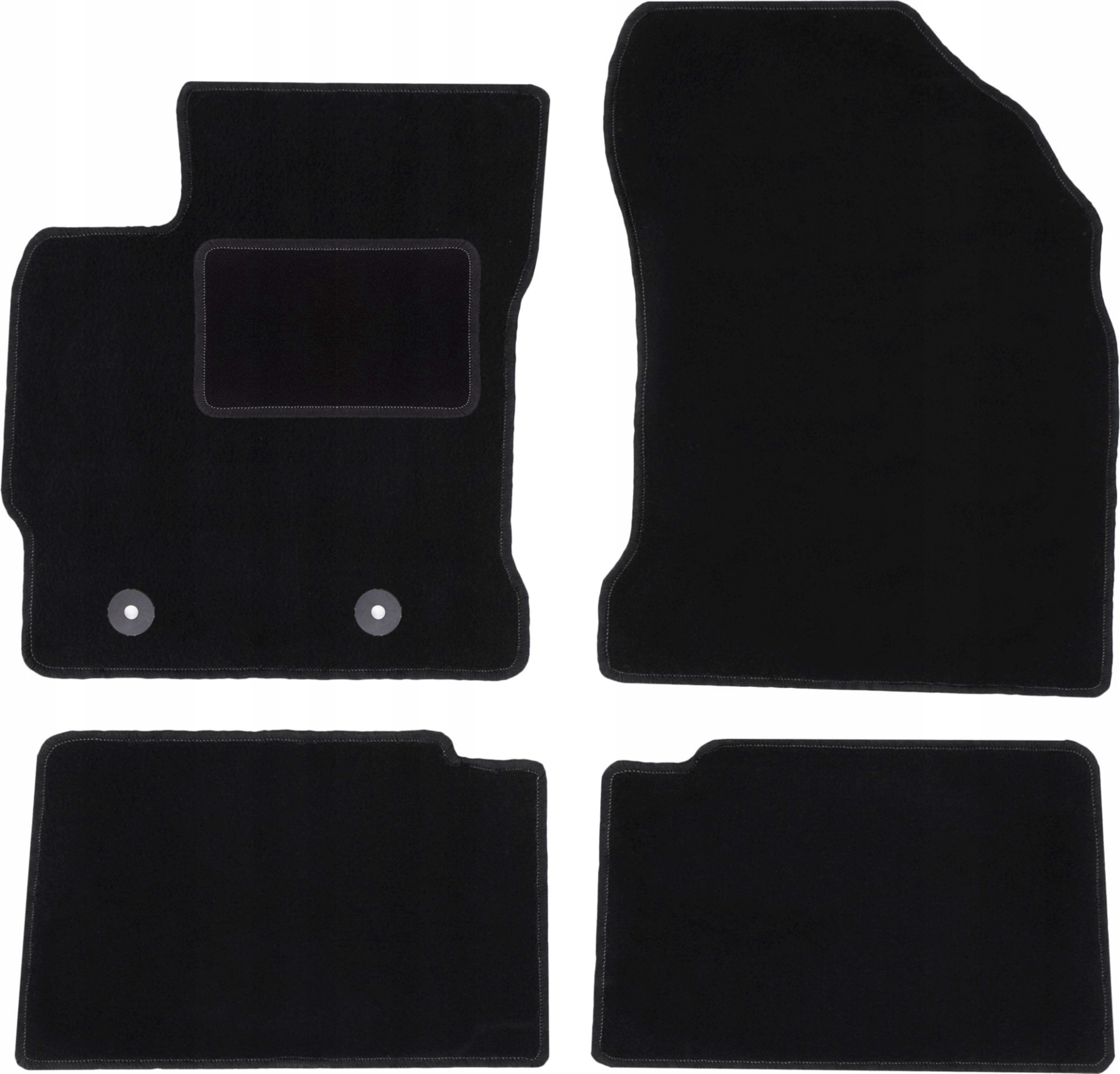 dywaniki welurowe samochodowe do: Toyota Auris II Hybrid hatchback, kombi