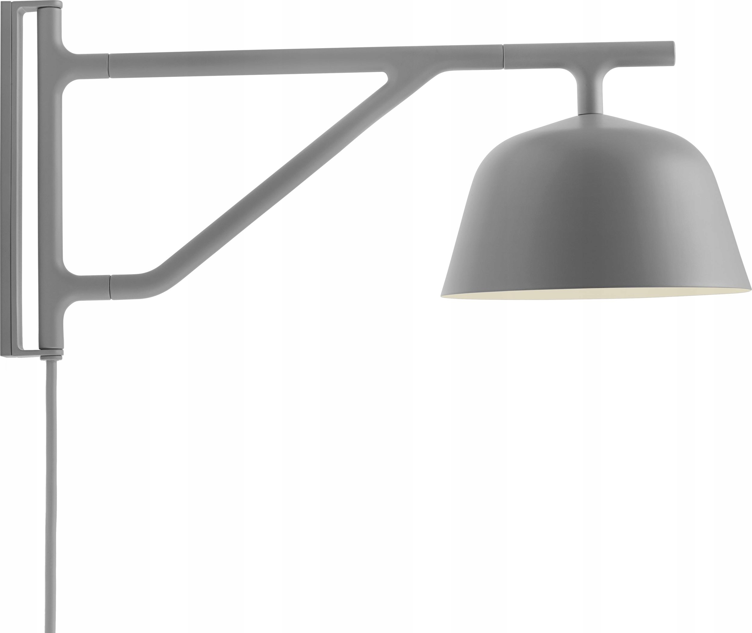 Muuto Ambit Nástenná lampa nástenná lampa šedá