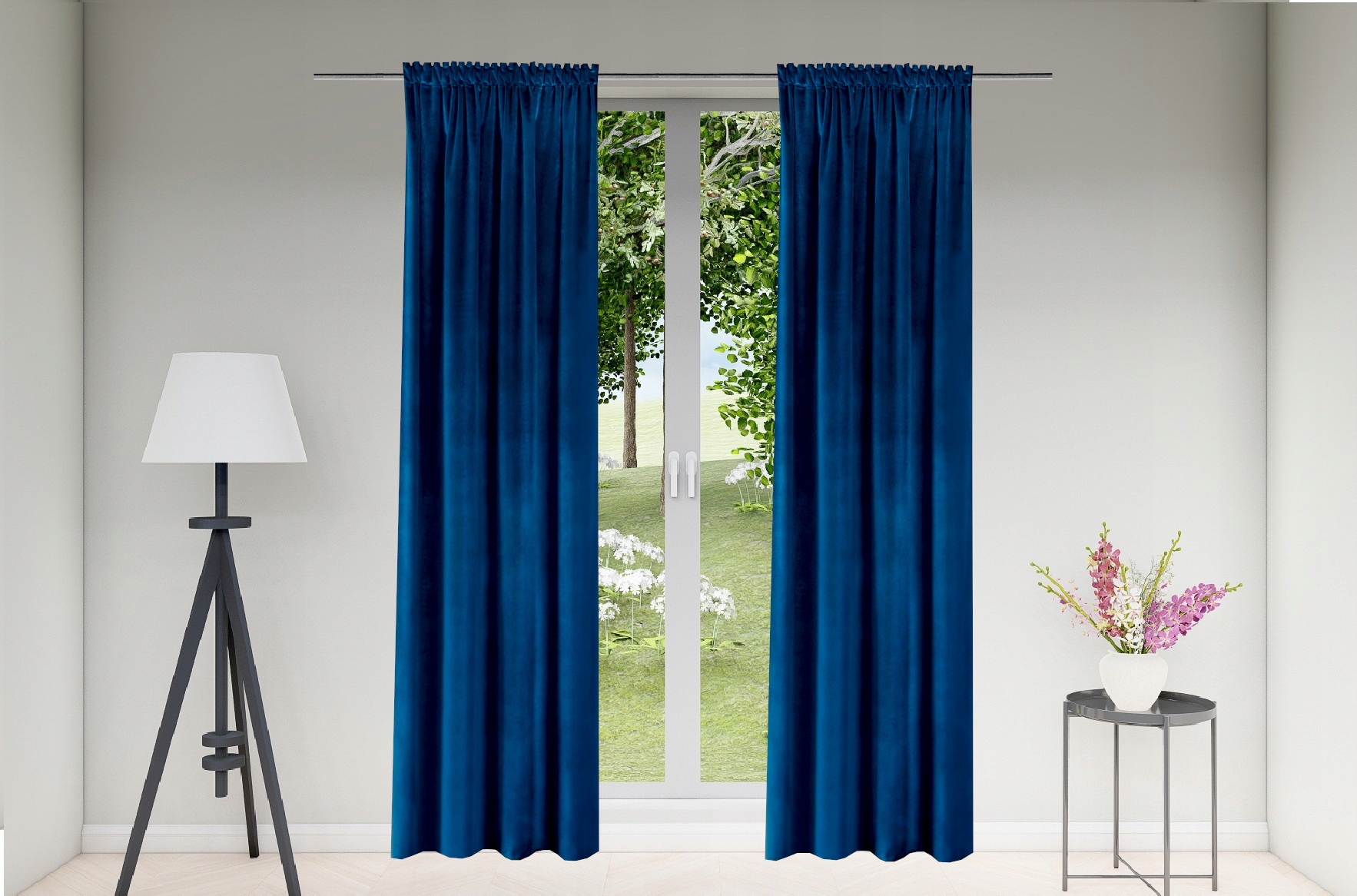 GOTOWE ZASŁONY GRUBE 140X250 WELUR KOLORY ! Marka inna marka